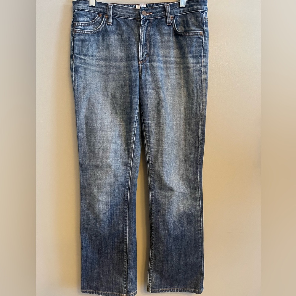 Salt Works Bootcut Jeans Mulberry Street High Rise Blue Denim - Size: 29